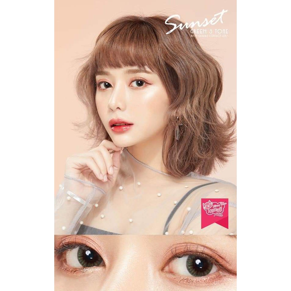 Kính áp tròng VENUS EYES Praiya Gray 14,2mm - BST Back to school