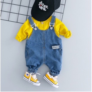 Set bộ yếm jean cho bé trai/gái