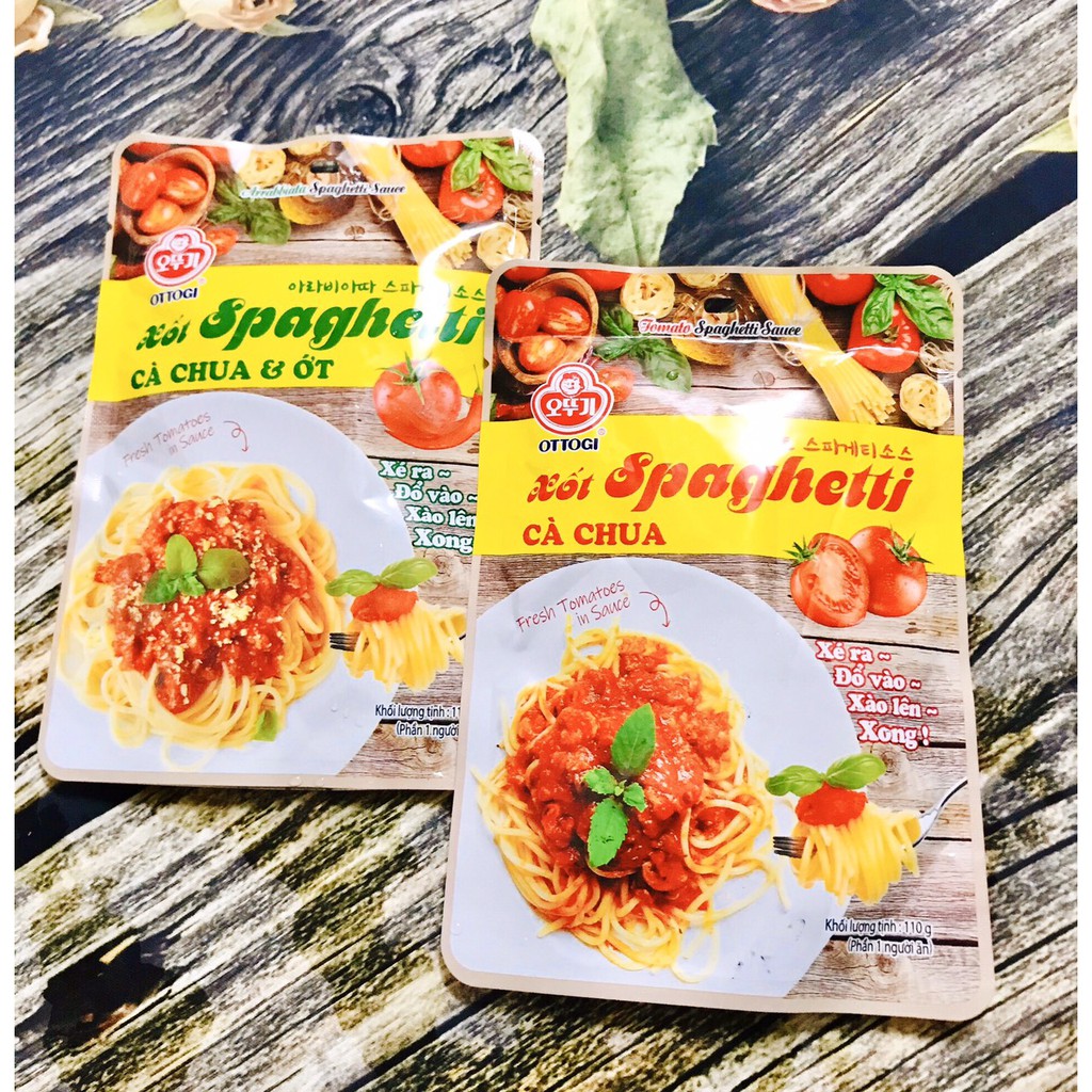 Sốt Cà Chua Nấu Mì Ý Spaghetti 110G