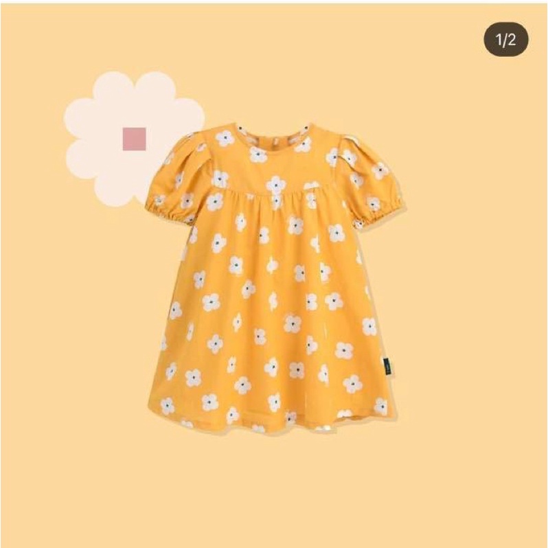 Váy moimoln hoa bé gái