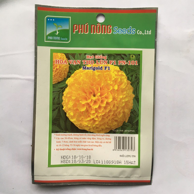 HẠT GIỐNG HOA VẠN THỌ LÙN F1