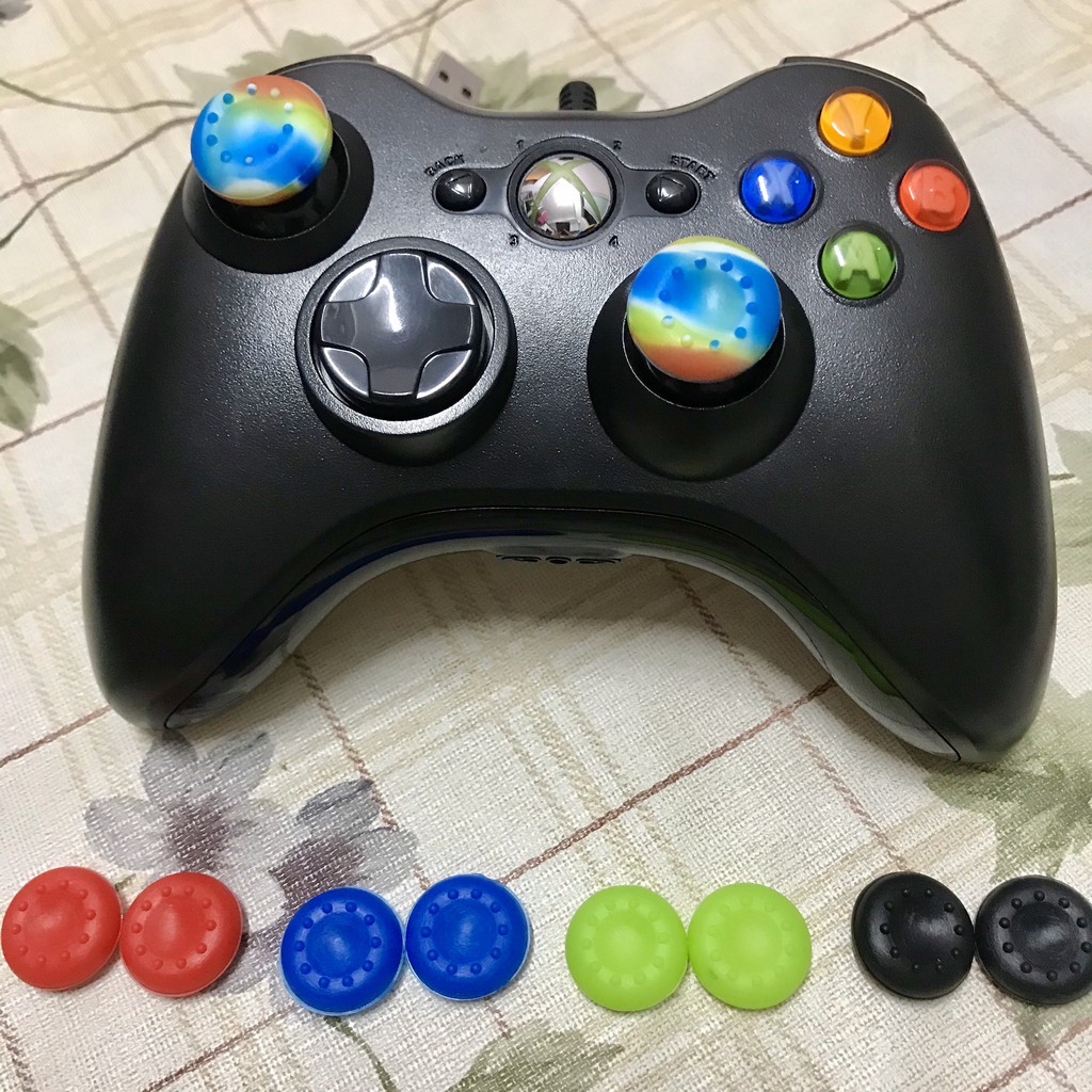 CẶP NÚM SILICON BỌC CẦN ANALOG CHO TAY CẦM XBOX 360/ ONE /PS4 /PS3 | BigBuy360 - bigbuy360.vn