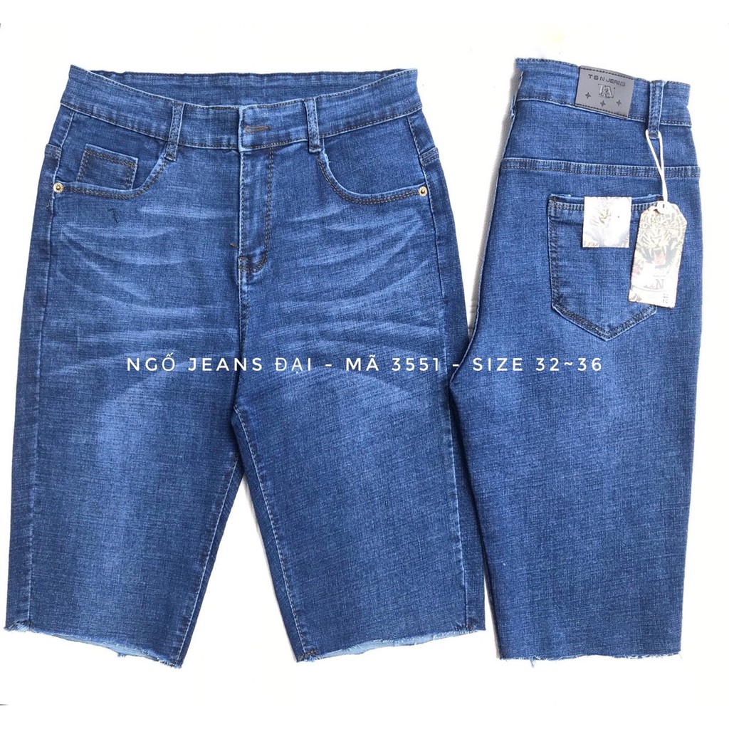 { SIZE 60-90KG } QUẦN JEAN NGỐ 7 TẤC BASIC