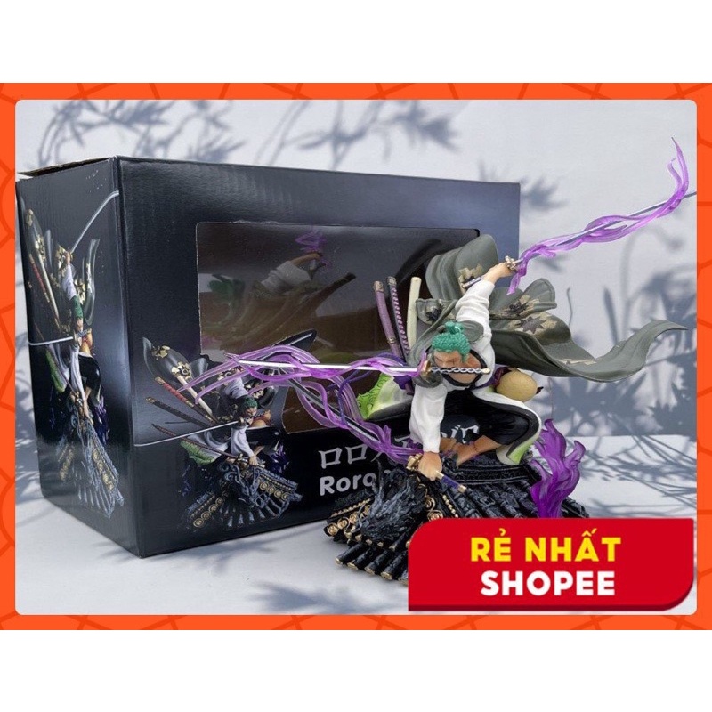 Mô Hình Anime One Piece Little Roof Wano Kuni Sauron - Nhựa PVC Siêu Bền Sắc Nét Hiệu Ứng Kiếm
