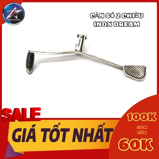 CẦN SỐ 2 CHIỀU INOX CHO XE DREAM