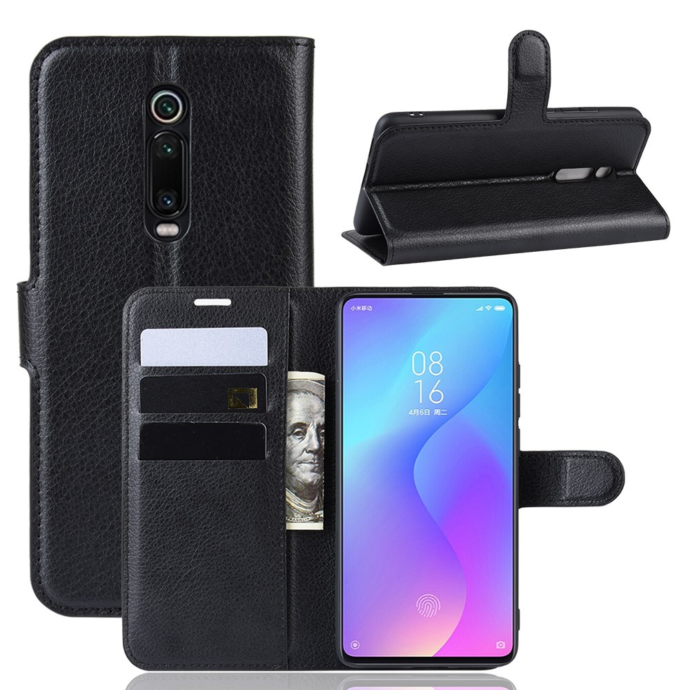 ốp Xiaomi Redmi K30 5G Case K20 6 Pro 6A Go Note 5 Pro Flip Cover Ví Wallet Leather Card Slot TPU Bumper Bao da Gập lưng