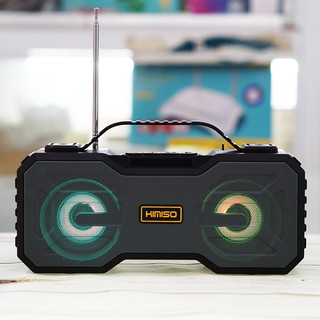 Loa Bluetooth Kimiso 301 Siêu Bass Đèn Led Sống Động – Loa Nghe Nhạc Bluetooth Mini Bass Siêu Trầm Siêu Bền