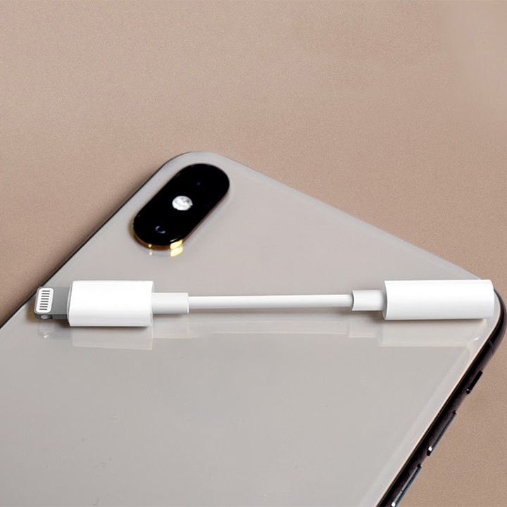 Jack chuyển đổi 1 cổng IP sang 3.5mm, IP 7/8/7plus/8plus/x/xs/11/11promax/12/12promax/13/13Promax Educase86