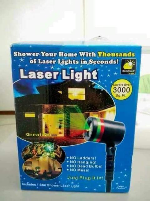 Đèn Led chiếu laser cho Noel