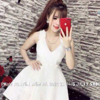 Đầm ren phối lưới
