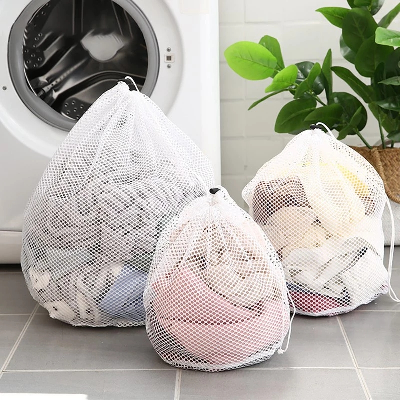 Túi lưới đựng đồ giặt thiết kế dây rút nhỏ gọn tiện dụng