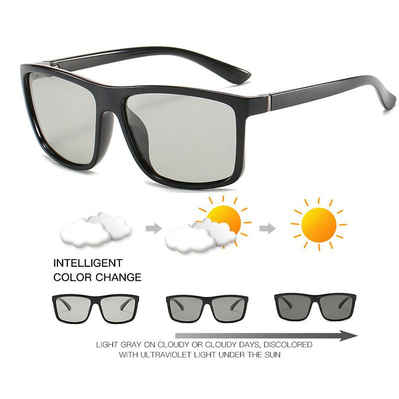 Kính Mát Phân Cực Gọng Vuông J7Dj Thời Trang Cho Nam | BigBuy360 - bigbuy360.vn