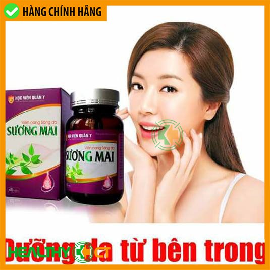 ✅ CHÍNH HÃNG- COMBO viên uống sáng da sương mai + Kem bôi Smartcos SK Ginseng Học Viện Quân Y