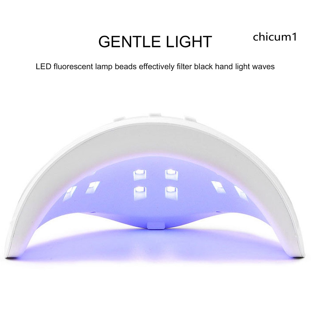 [Hàng mới về] Đèn led UV sấy khô sơn móng 18 bóng 88W