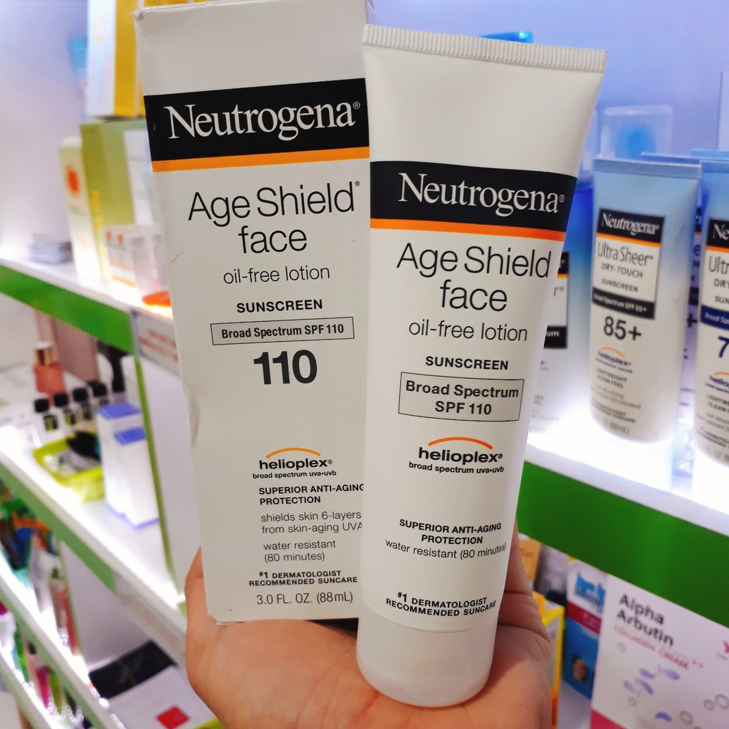 Kem Chống Nắng Neutrogena Age Shield Face SPF 110