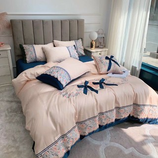 Set Chăn Ga Gối Lụa Cao Cấp (set 5 món)