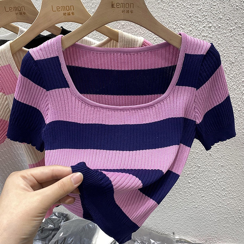 NRVP Áo Khoác Cardigan Dệt Kim Tay Ngắn Dáng Rộng Thiết Kế Mới Thời Trang Theo Phong Cách Hàn Quốc