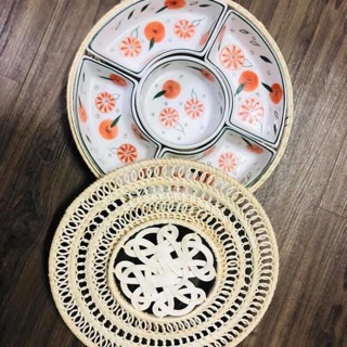 SET ĐĨA, KHAY BÁNH KẸO 5 món