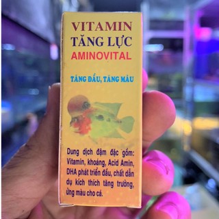 Vitamin tăng lực cho cá cảnh Aminovital lọ 10ml