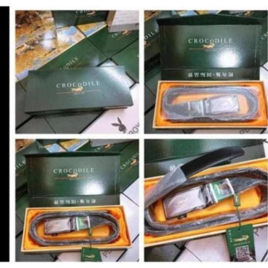 THẮT LƯNG DA CÁ SẤU NAM HÀNG FULL HỘP