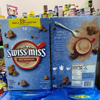 [Date 12/2022]-BỘT CACAO SWISS MISS HOT COCOA MIX MILK CHOCOLATE -thùng 50 gói