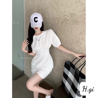 Đầm cotton chun eo🤍
