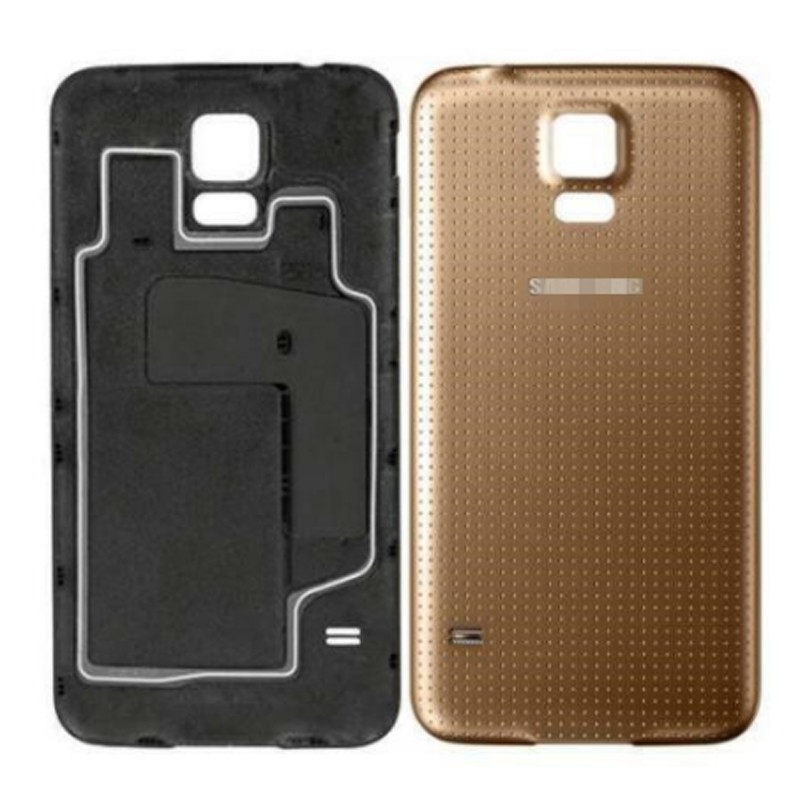 Samsung Galaxy S5 G900F Vỏ pin Điện thoại Vỏ pin Mặt sau Cửa sau Nhà ở Mặt sau Nắp pin Sửa chữa Nhà ở Sparepart