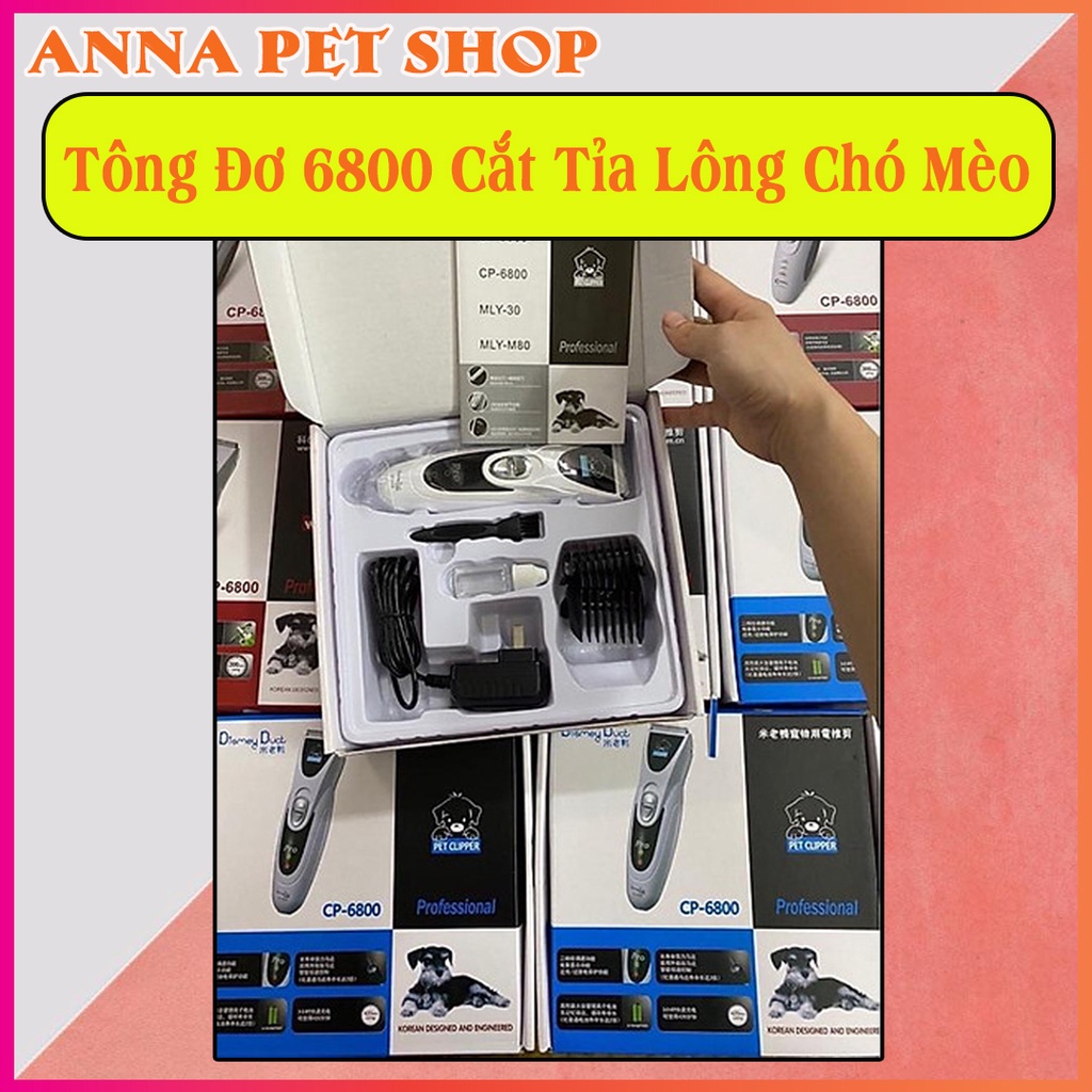 Tông đơ cắt tỉa lông chó mèo CP 6800