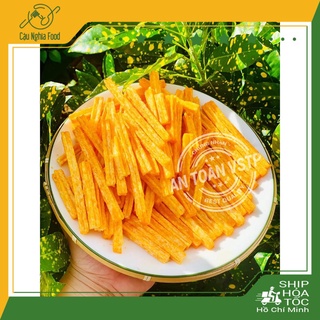 Khoai Tây Que Sấy Giòn Lắc Phô Mai 100gr / 500gr / 1kg Cậu Nghĩa Food ( Freeship Đơn Hàng Từ 50k )