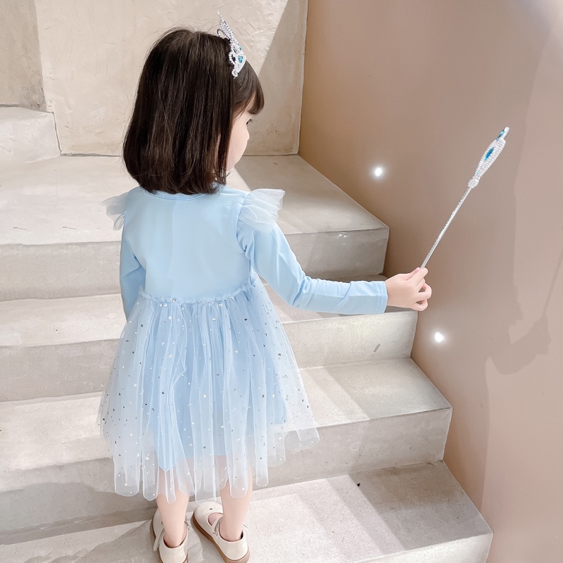 Dress Girl Princess Dresses Kids Unicorn Birthday Cosplay Cute Korean Macaron Boutique AKKU