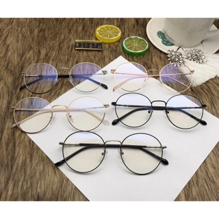 Kính gọng vintage kim loại hàn quốc - vk2887