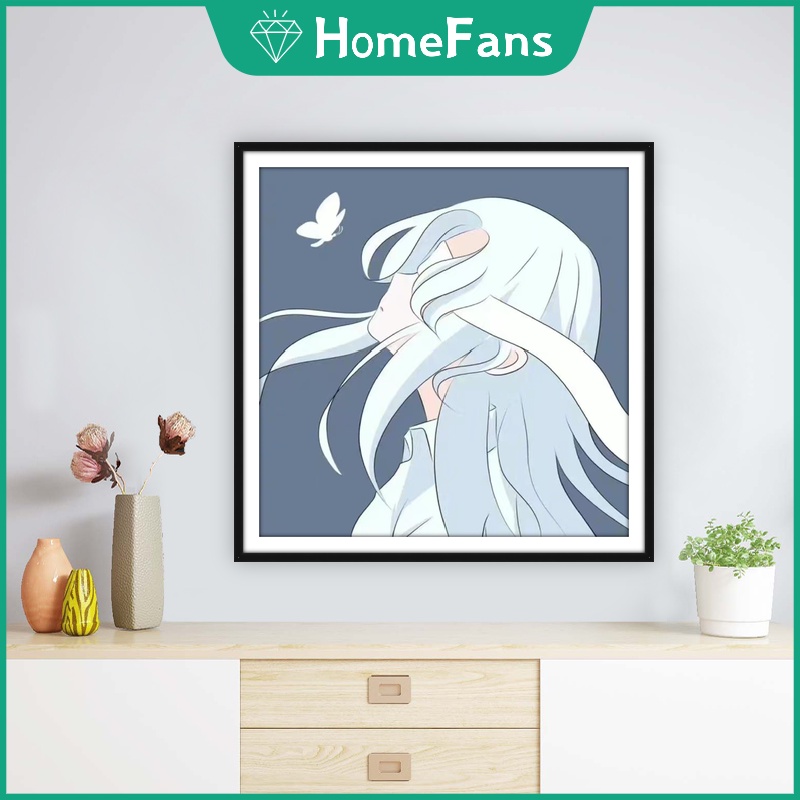 Bộ Tranh Đính Đá 5D Tự Làm 30x30cm / 40x40cm / 50x50cm Hình Bạn Trai / Bạn Gái