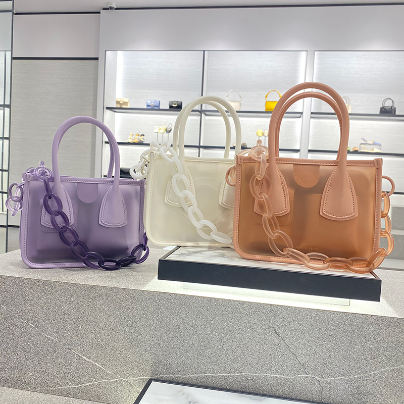 Charles and Keith Túi xách Jelly Túi Túi đeo chéo Phụ nữ Túi đeo chéo Túi đeo vai