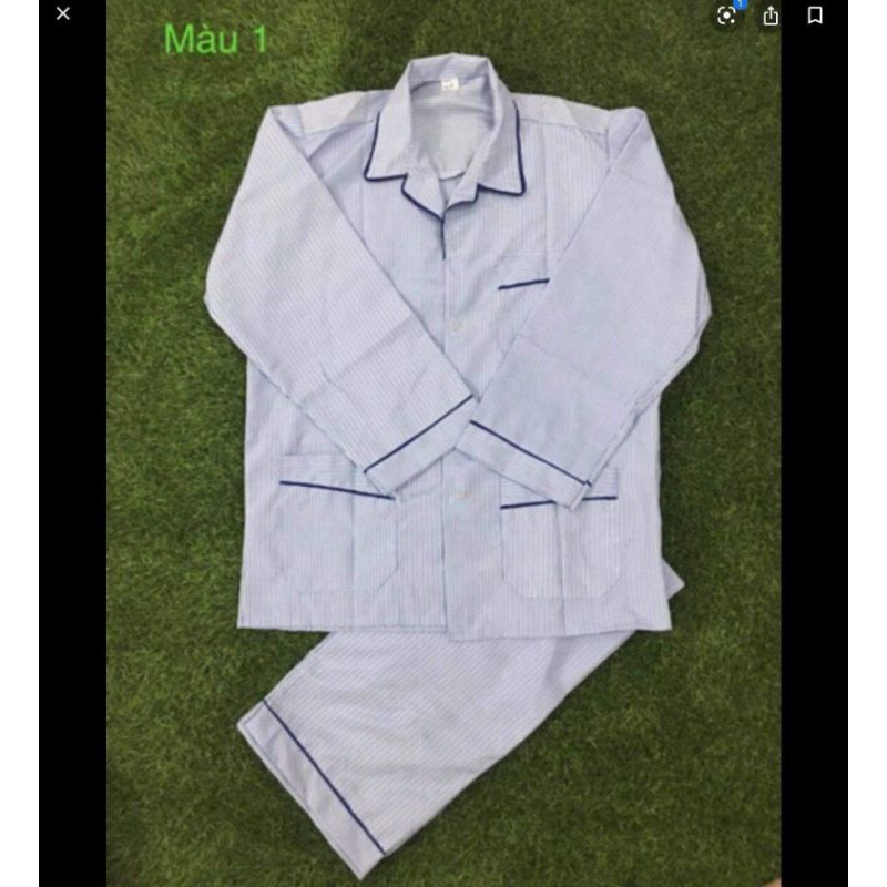 ✅✅✅Bộ ngủ pyjama Nam chất vải kate Mỹ cao cấp( ma120)