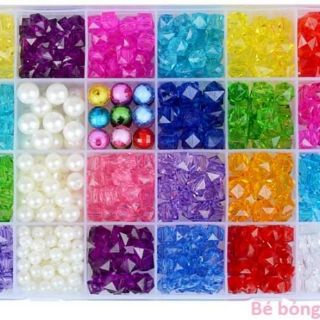 Hạt vòng hot hit cho bé tự xâu
