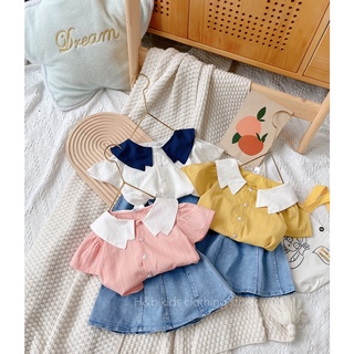 xả kho - Set váy xịn xò HB bé gái