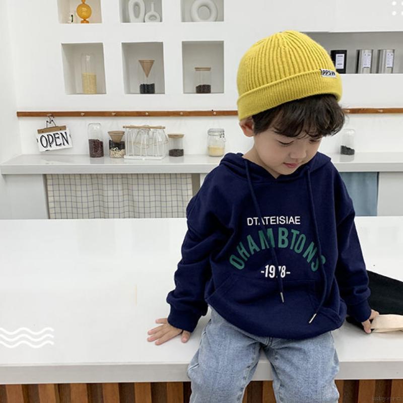 Áo hoodie dài tay họa tiết hoạt hình dành cho bé trai