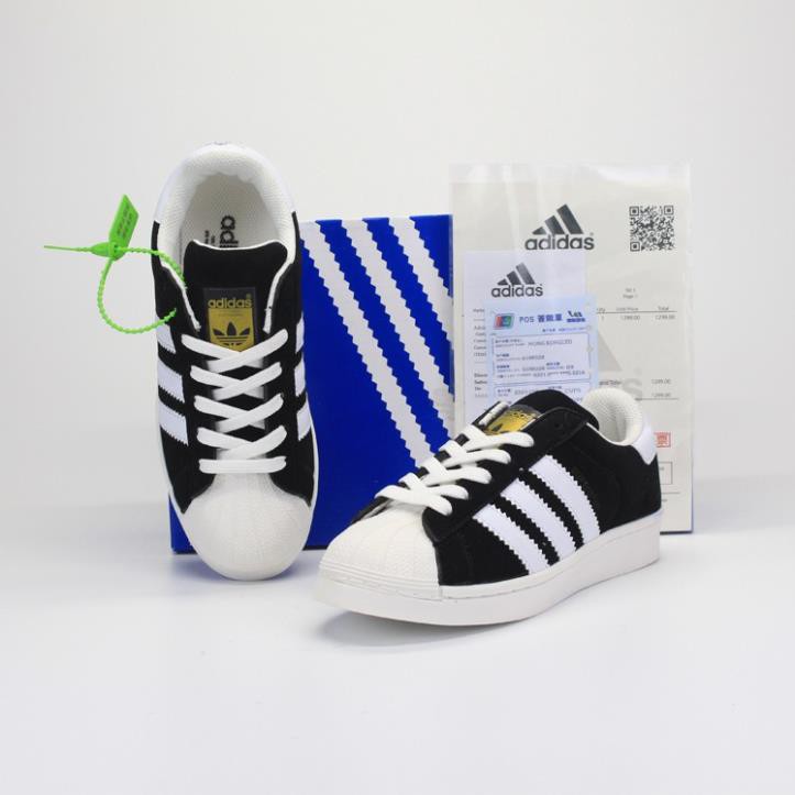 [Mã FAXANH245 giảm 10K đơn 50K] Giày thể thao Nữ+Nam Sneaker mũi sò AD Superstar OG full box 1.1 - Hunger.Store HN | BigBuy360 - bigbuy360.vn
