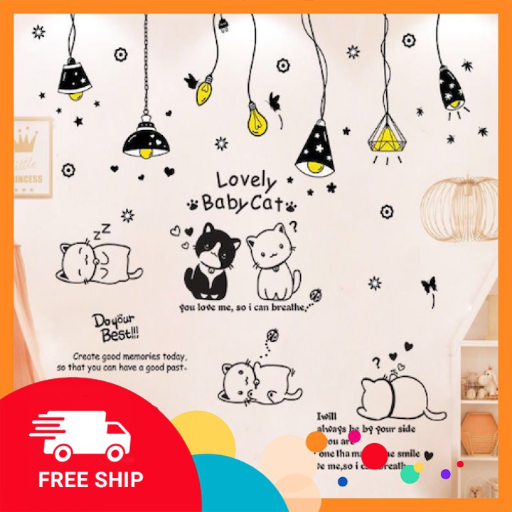 Decal dán tường ⚡️𝐅𝐑𝐄𝐄 𝐒𝐇𝐈𝐏⚡️ Decal trang trí dây đèn - PVC chống thấm nước, keo siêu dính - decor chụp ảnh | BigBuy360 - bigbuy360.vn