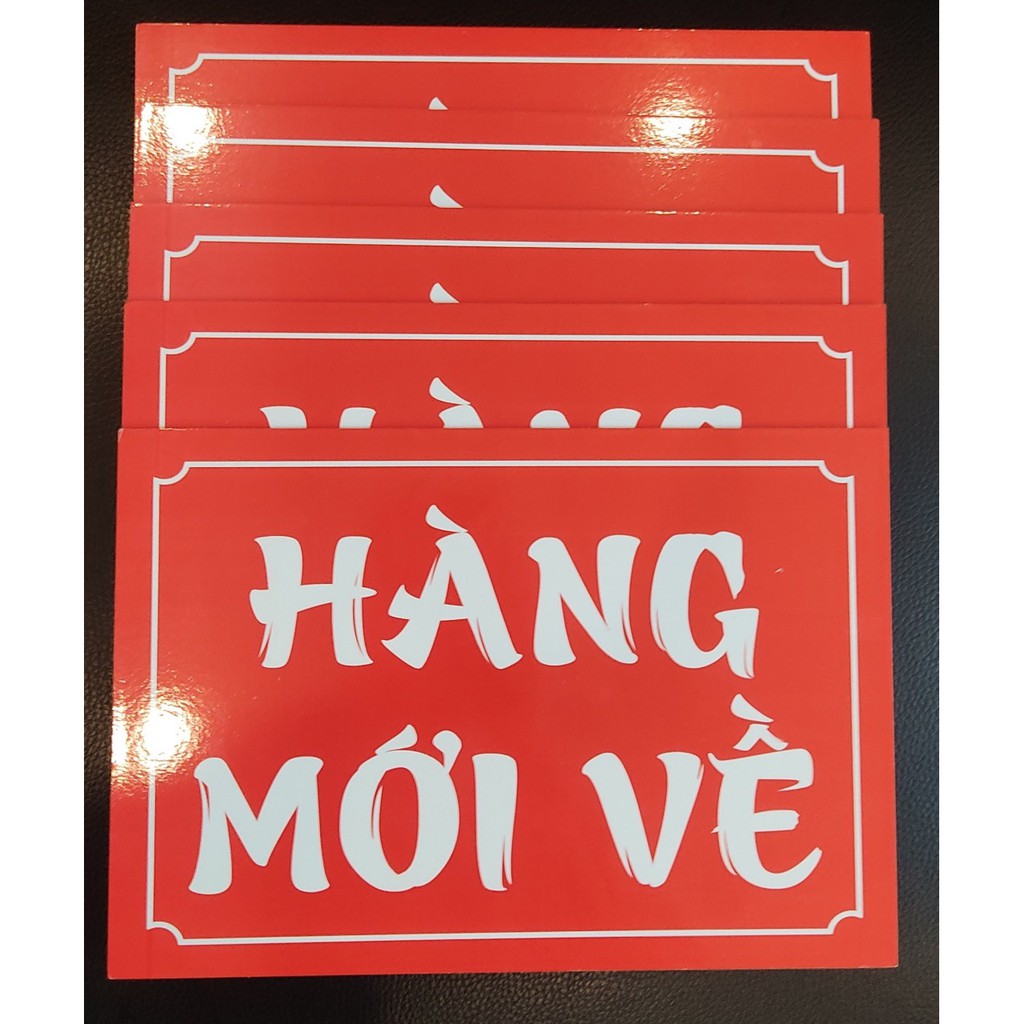 Bảng HÀNG MỚI VỀ - Bảng XẢ HÀNG dùng cho Shop thời trang, HÀNG ĐẸP GIÁ RẺ