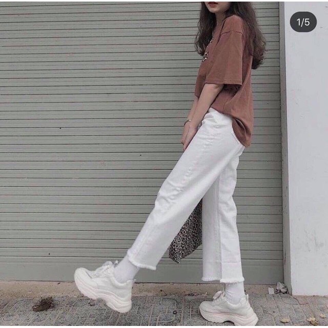 ❤️ HÀNG culottes CÁO CẤP❤️ quần ống suông NAM NỮ ĐEN TRẮNG RỘNG DÀI BAGGY ĐẸP GIÁ RẺ ĐI HỌC