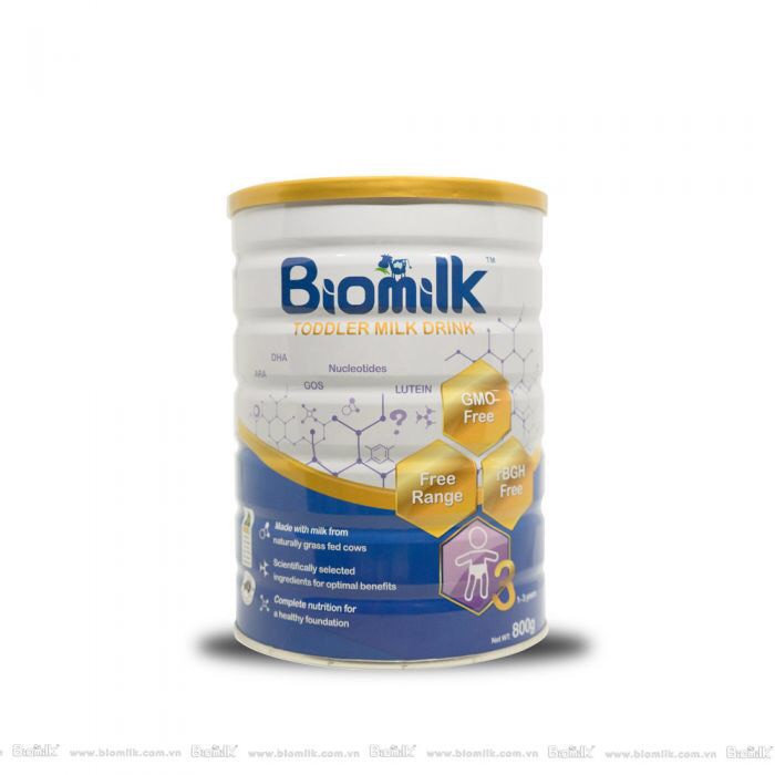 Sữa bột Biomilk nhập khẩu Úc số 1,2,3,4, cho trẻ nhẹ cân và người trên 40 tuổi