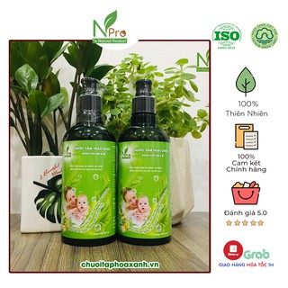 NƯỚC TẮM THẢO DƯỢC MẸ VÀ BÉ NPRO 280ML-100% THẢO MỘC TỰ NHIÊN