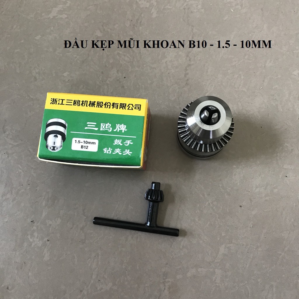 Bộ Đầu Kẹp Mũi Khoan B12 Cho Motor 775,795,895