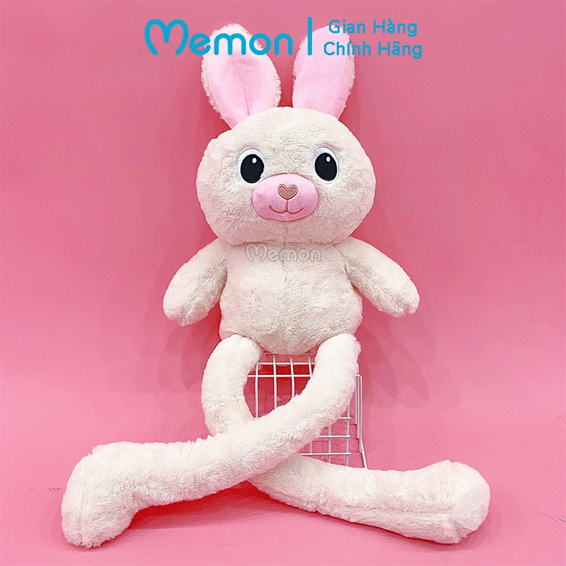 Gấu Bông Thỏ Tai Dài Mềm Mịn Cao Cấp Memon