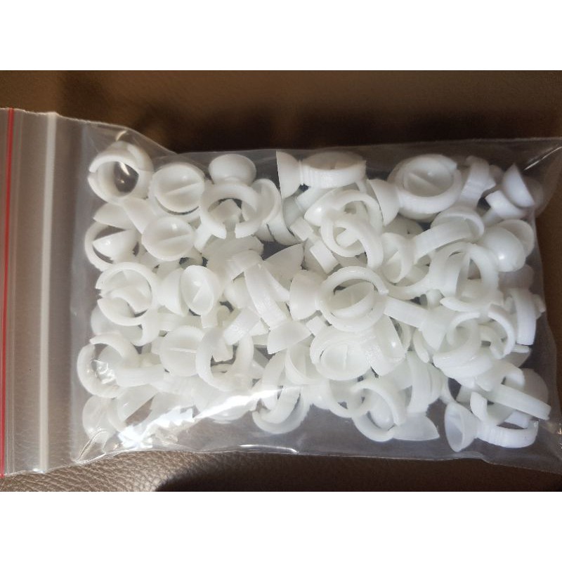 Nhẫn đỗ keo nối mi ( túi 100 cái-50-25)- tạo fan - dụng cụ nối mi