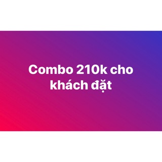 Combo sp cho khách