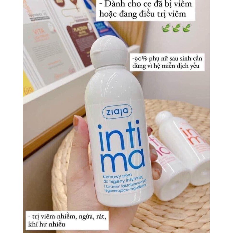 Dung dịch vệ sinh intima xanh nhạt
