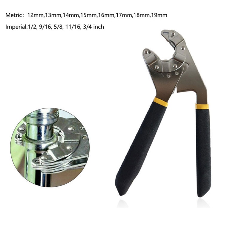 Cờ Lê 8 Inches Bằng Thép Carbon Cao Cấp Đa Năng 1 / 2 9 / 16 5 / 8 11 / 16 3 / 4