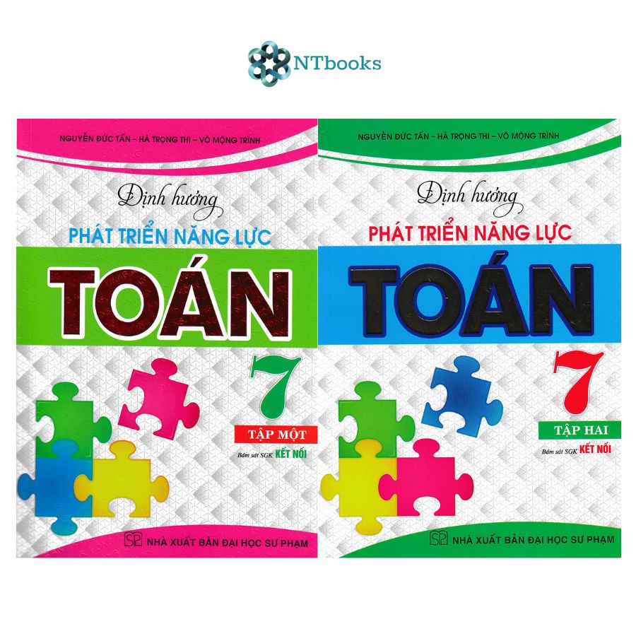 Sách Định Hướng Phát Triển Năng Lực Toán 7 Tập 1 + Tập 2